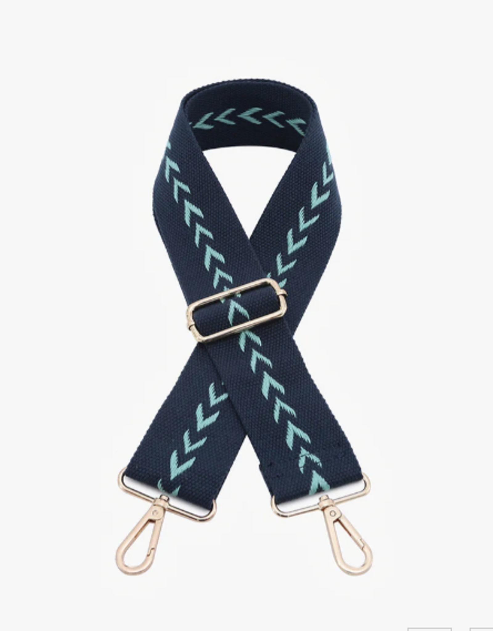 Jen and Co Jen & Co Blue Arrow Adjustable Guitar Strap