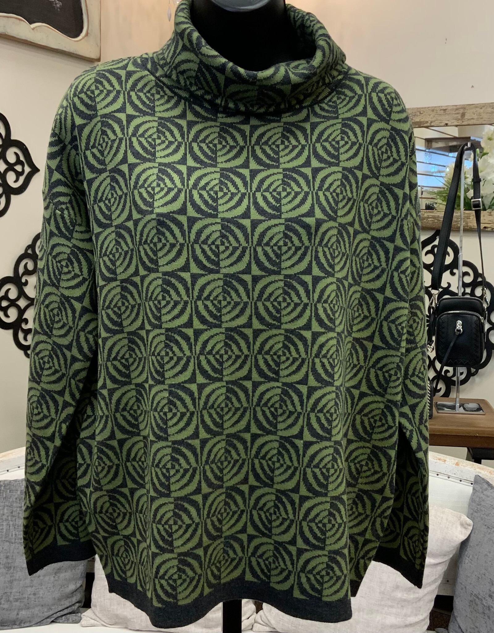 Sunday Sunday Cowl Neck L/S Sweater