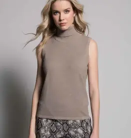 Picadilly PICADILLY Heather Grey  Turtle Neck Tank  LK