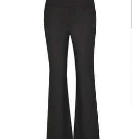 Ethyl Ethyl Black Pull-On Mid-Rise Boot Cut Ponte Pant