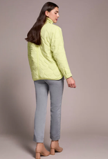 Tribal Tribal Limemist Zip Front Drop Shoulder Quilted Puffer Jacket