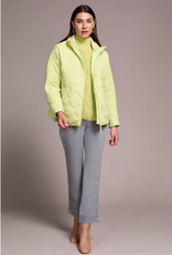 Tribal Tribal Limemist Zip Front Drop Shoulder Quilted Puffer Jacket