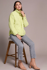 Tribal Tribal Limemist Zip Front Drop Shoulder Quilted Puffer Jacket