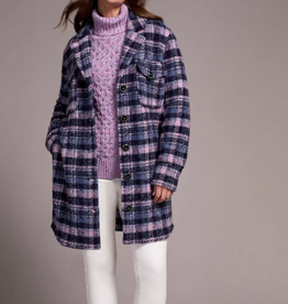 Tribal Tribal 5966O Vintage Lilac Notch Collar Jacket OE