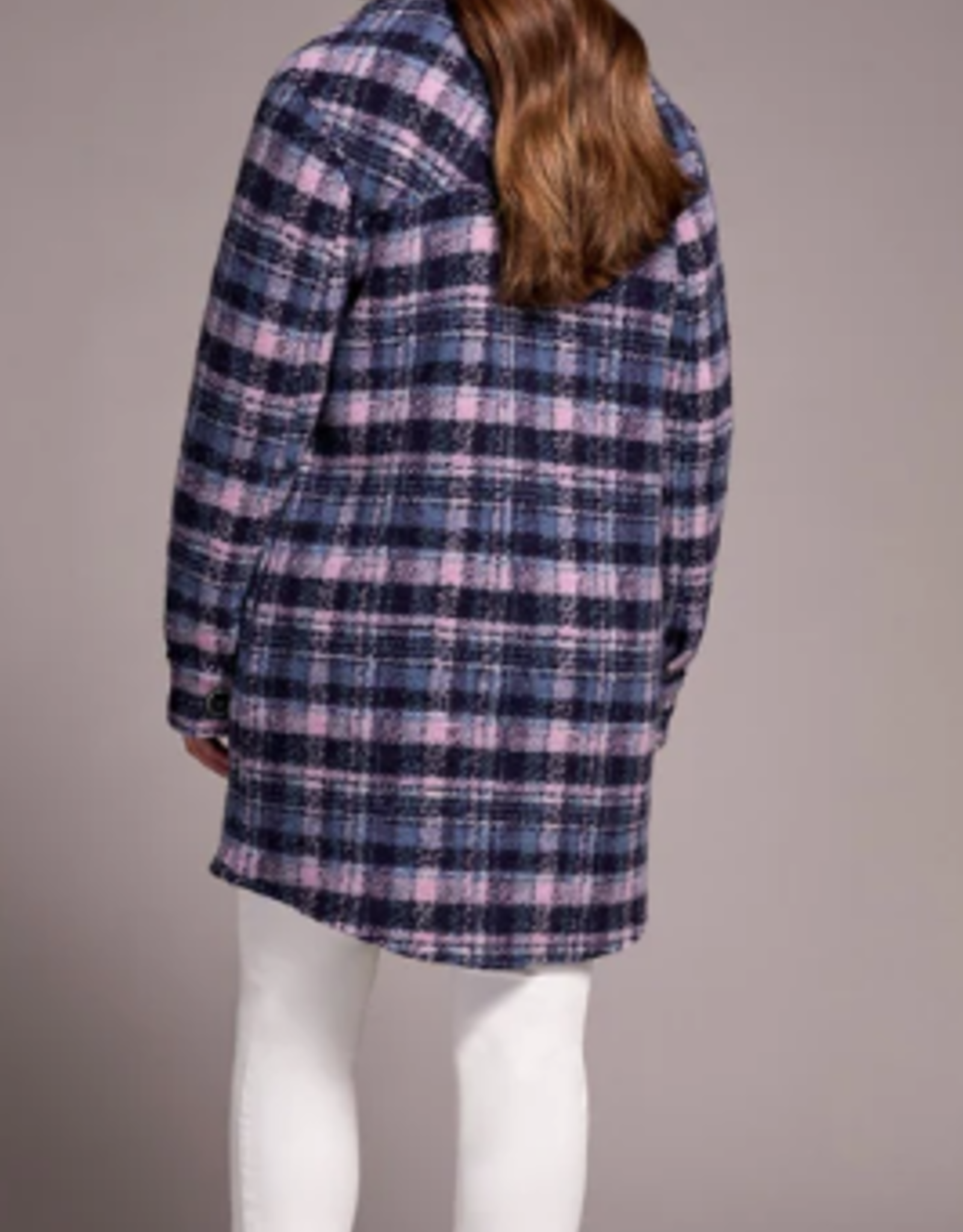 Tribal Tribal 5966O Vintage Lilac Notch Collar Jacket OE