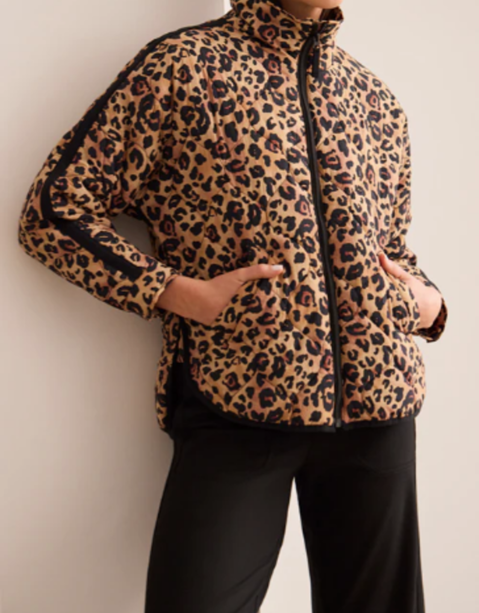 Tribal Tribal  Biscotti Quilted Jacket HE