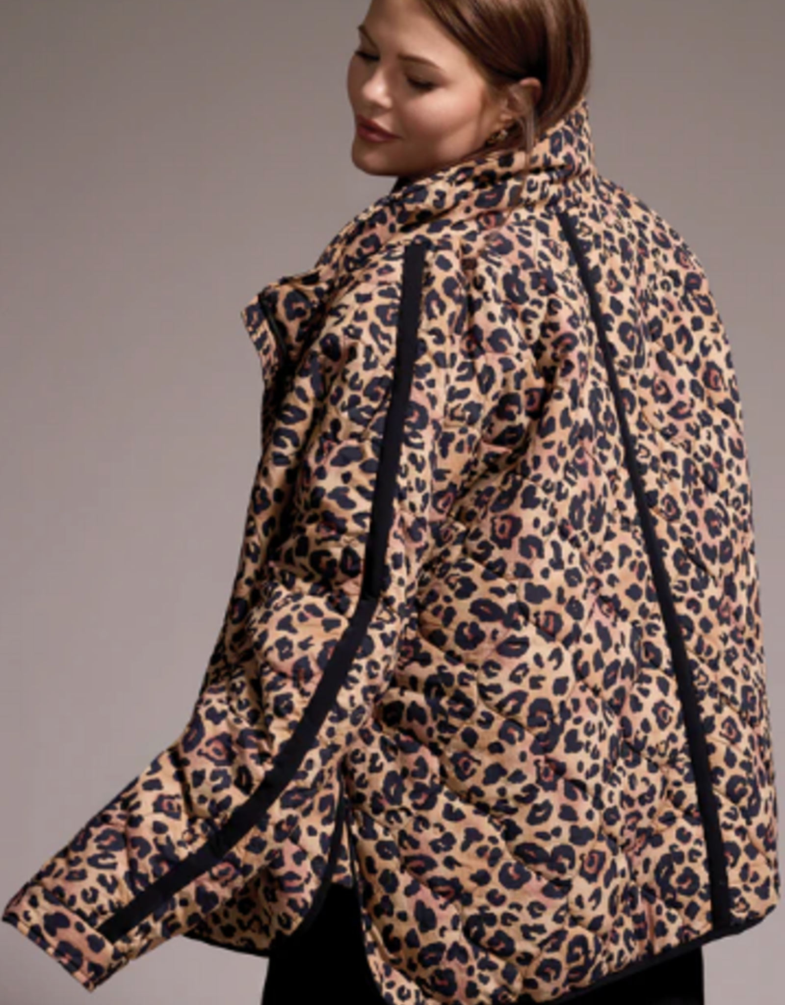 Tribal Tribal  Biscotti Quilted Jacket HE