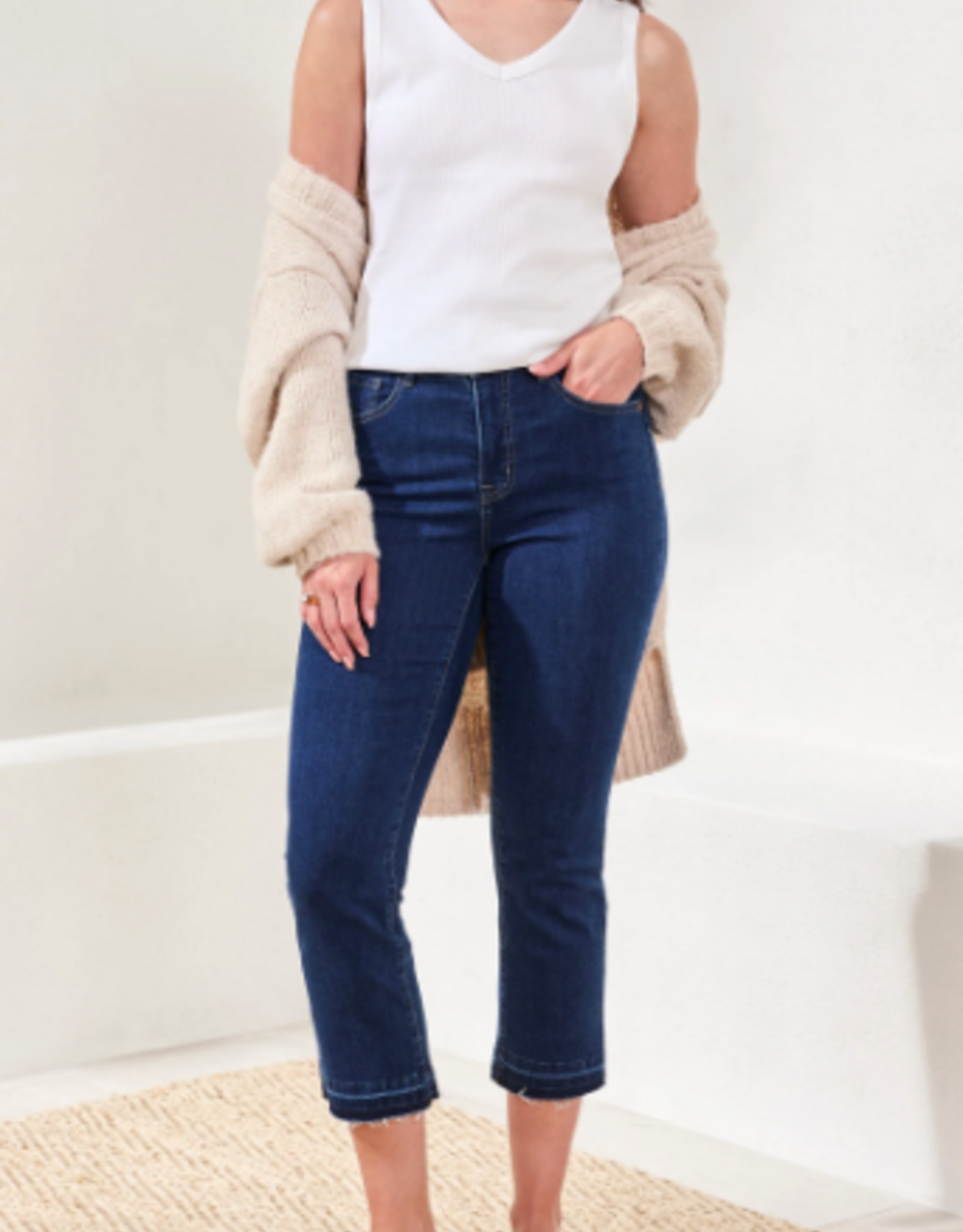 Tribal Tribal Sophia Deepwater Curvy Fit Micro Flare CE