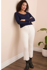 Tribal Tribal Sophia Ecru Curvy Fit Micro Flare CE