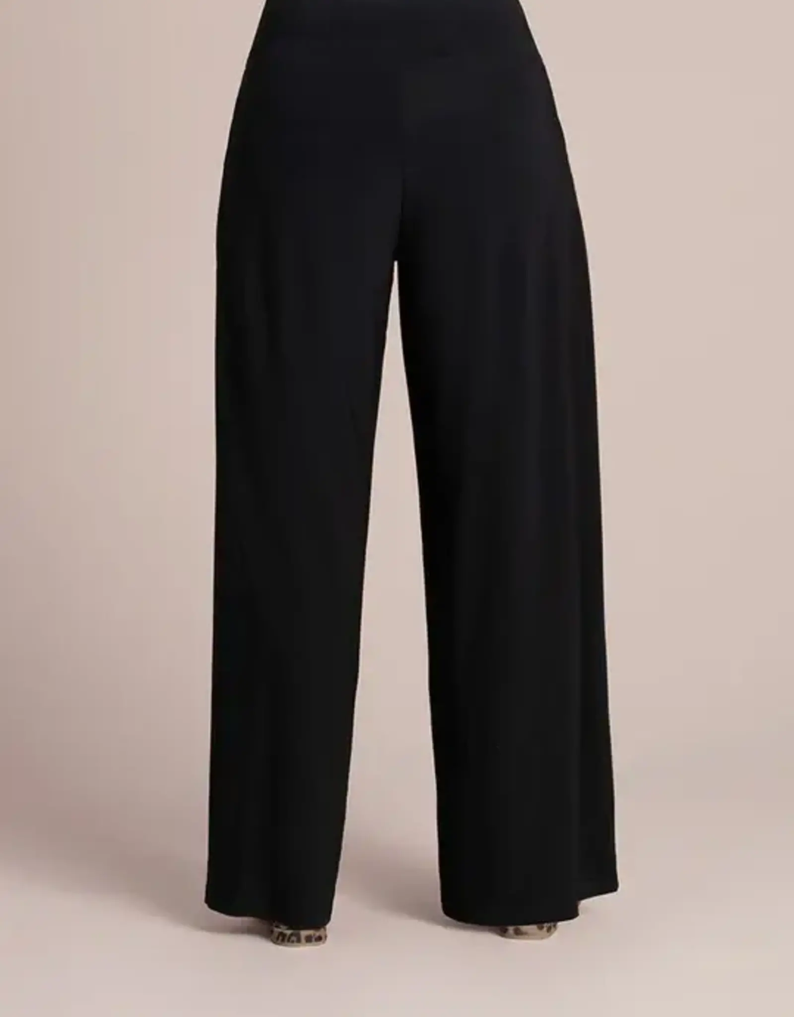 Sympli SYMPLI Black Pull On Wide Leg Pant RC