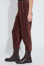 Lysse Lysse Tatum  Wood Corduroy Crop Barrel Pant KH