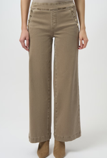 Joseph Ribkoff Joseph Ribkoff Fawn Mid-Rise Wide-Leg Denim Pant