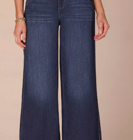 Democracy Democracy Blue Skyrise Wide Leg Jean  AA