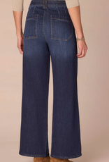 Democracy Democracy Blue Skyrise Wide Leg Jean  AA