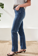 Tribal Tribal Sophia Dark Vintage Petite Straight Leg Denim