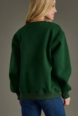 Panache Apparel Panache Apparel Green Better Not Pout Sweatshirt LC