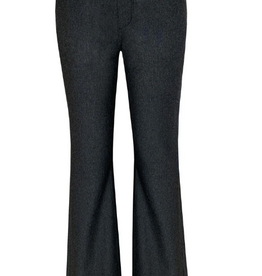 Ethyl Ethyl Grey Pull On Ponte Wide Leg Pant