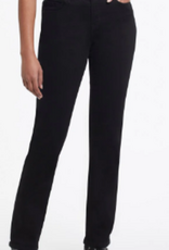 Tribal Tribal Black Petite Sophia Straight Leg Denim