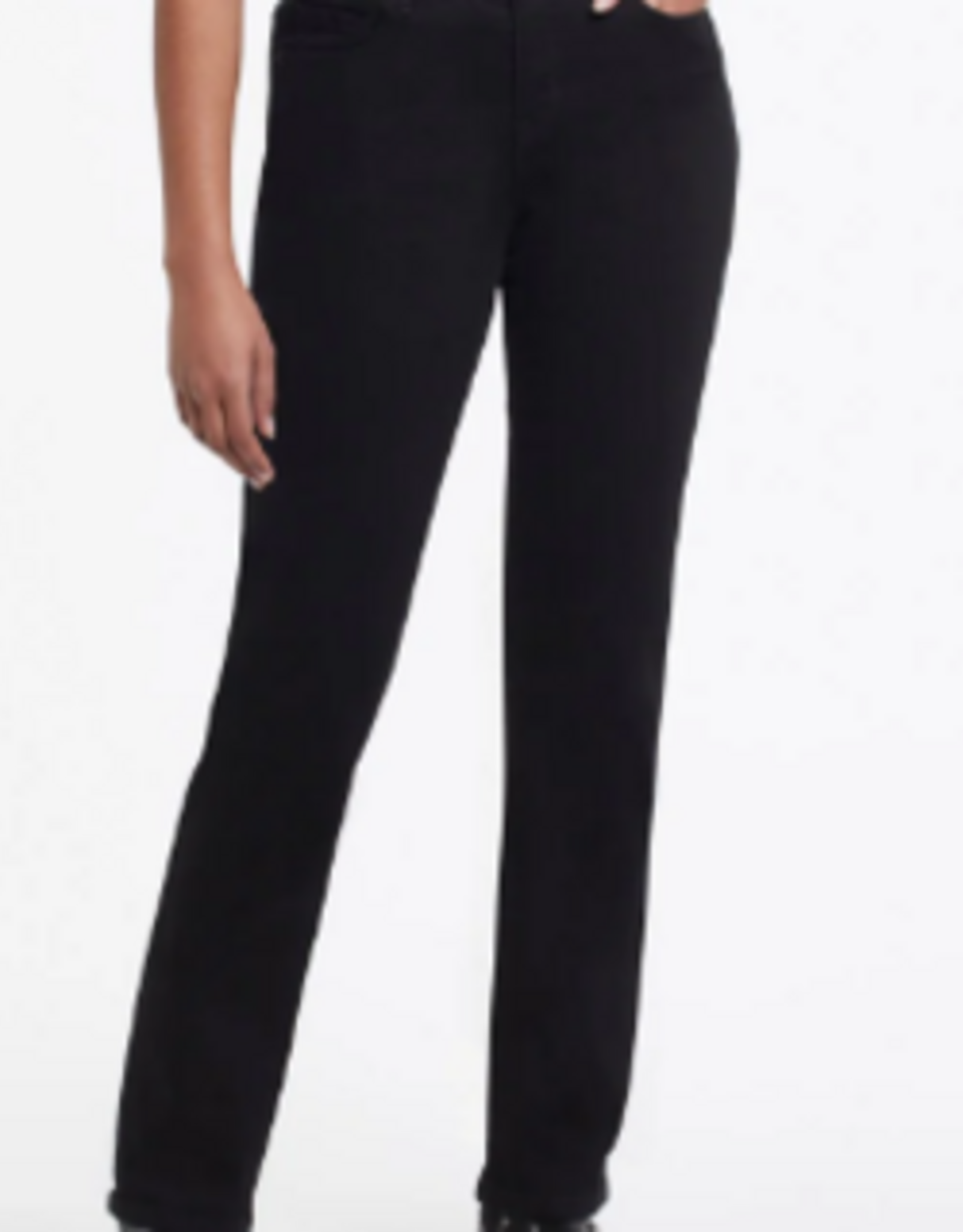 Tribal Tribal Black Petite Sophia Straight Leg Denim