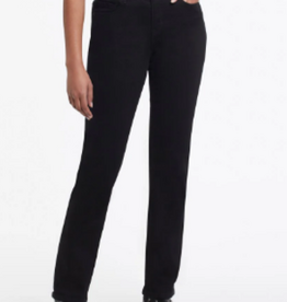 Tribal Tribal Black Petite Sophia Straight Leg Denim Pant