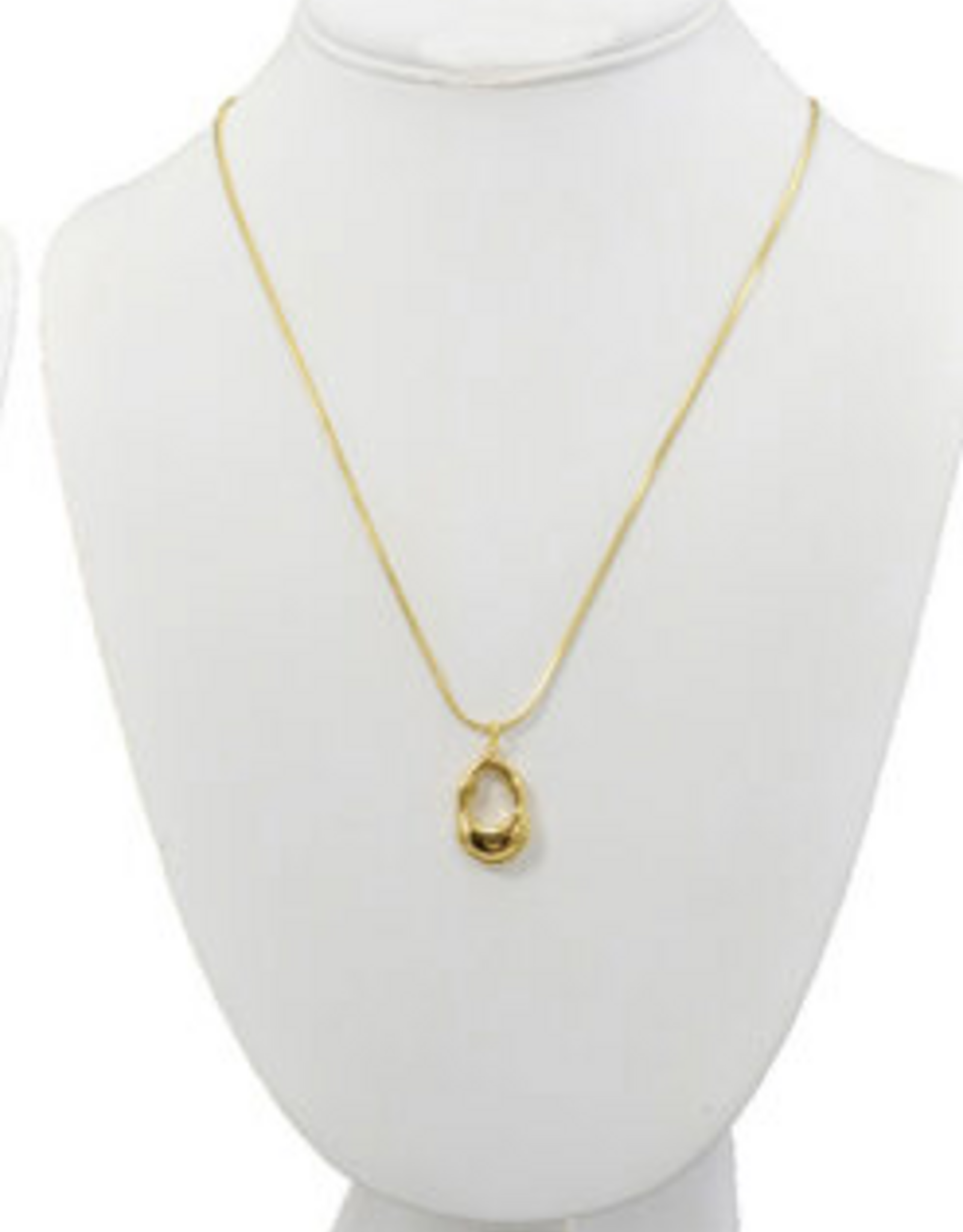 Coronet Jewelry Co Coronet Organic Polished Pendant Necklace