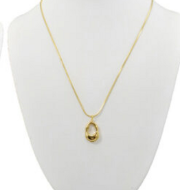 Coronet Jewelry Co Coronet Organic Polished Pendant Necklace
