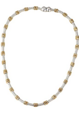 Coronet Coronet 31072N Two Tone Metal Beads Necklace