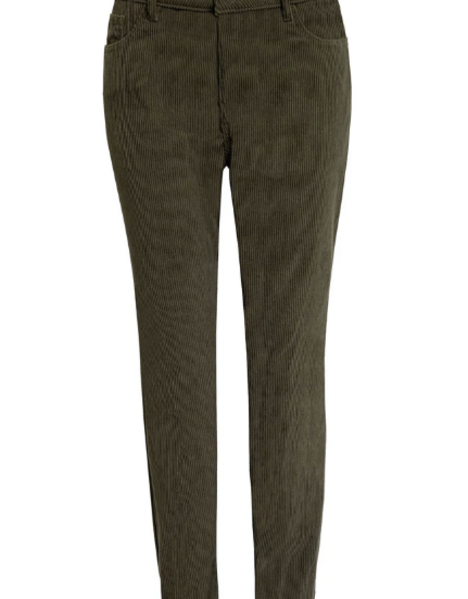 Ethyl Ethyl  Olive Corduroy Pant