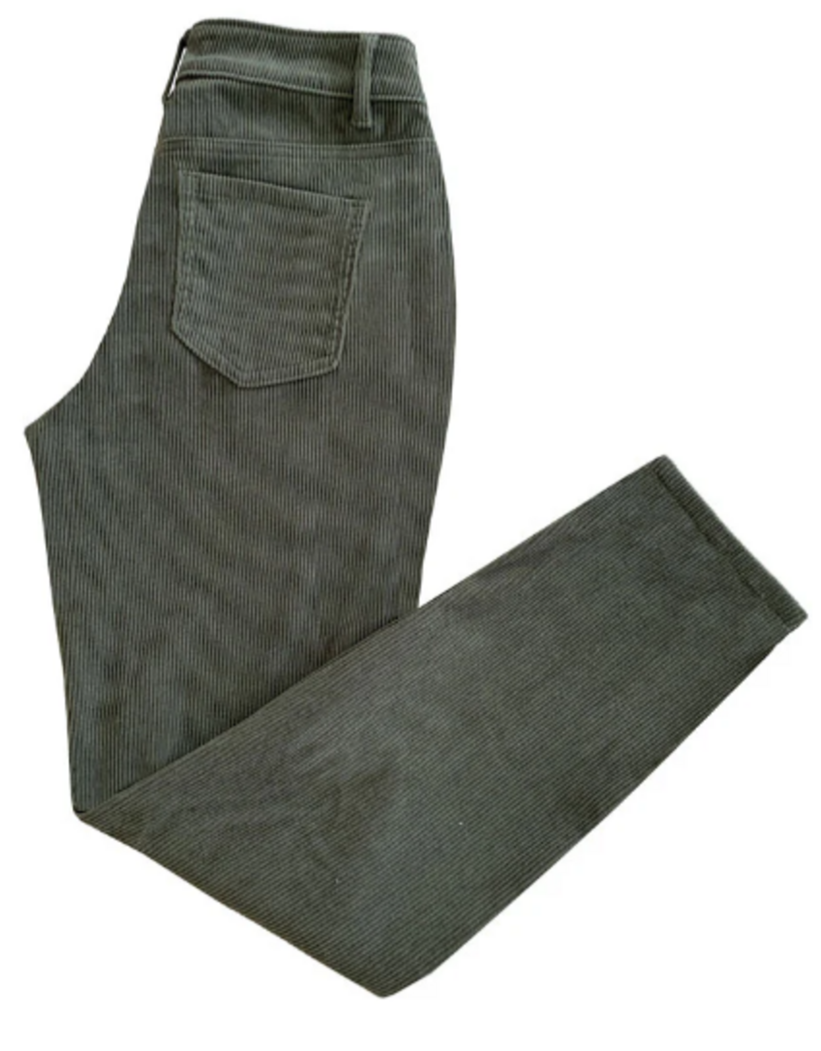 Ethyl Ethyl  Olive Corduroy Pant
