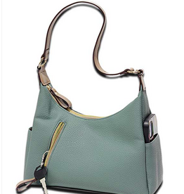 MC Handbags Corp. MC Handbag  Kirby Teal Pebble Grain  Hobo MC Handbags Corp. MC Handbag  Kirby Teal Pebble Grain  Hobo