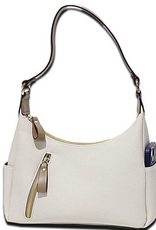MC Handbags Corp. MC Handbag  Kirby Beige Pebble Grain  Hobo MC Handbags Corp. MC Handbag  Kirby Beige Pebble Grain  Hobo