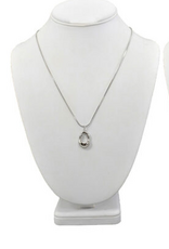 Coronet Jewelry Co Coronet 21646 Silver Organic Polished Pendant Necklace