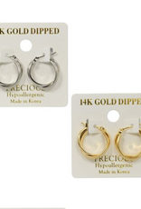 Coronet Jewelry Co Coronet Twisted Double Hoop Earring