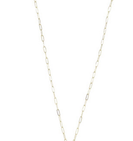 Coronet Jewelry Co Coronet 31147 Matte Heart Locket on Paperclip Chain Necklace