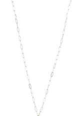Coronet Jewelry Co Coronet 31147 Matte Heart Locket on Paperclip Chain Necklace