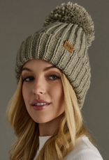 Panache Apparel Panache Dusty Sage Knit Pom Hat Panache Apparel Panache Dusty Sage Knit Pom Hat