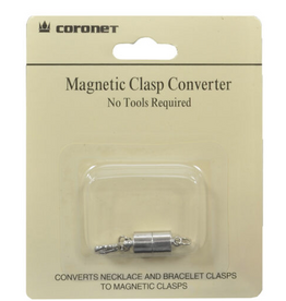 Coronet Jewelry Co Coronet Gold/Silver Barrel Magnetic Clasp for Necklace