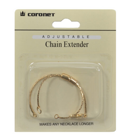 Coronet Jewelry Co Coronet Gold/Silver Necklace Extender