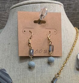 Coronet Coronet Gold Mixed Material Earring