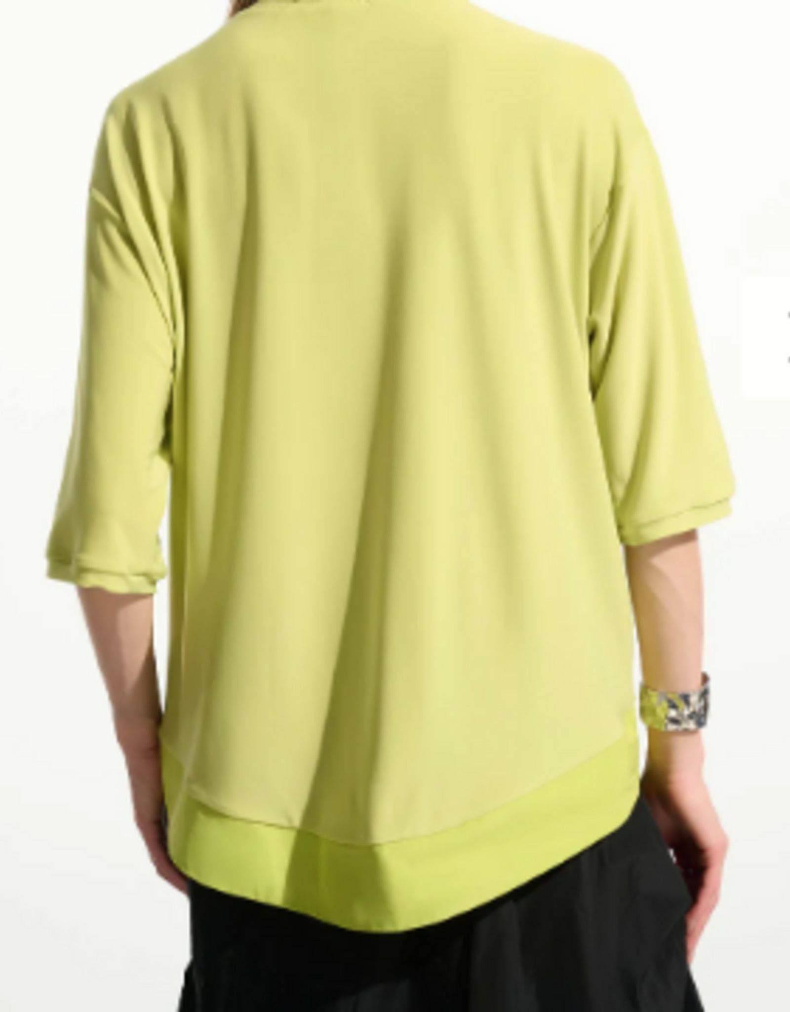 Joseph Ribkoff Joseph Ribkoff   Honey Dew Melon S/S Tunic Top