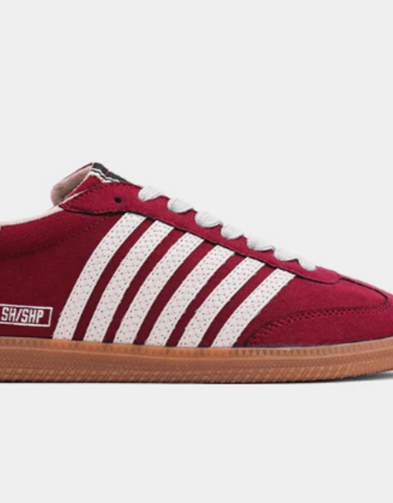 Shu Shop Shu Shop Stevie Wine Suede Sneaker