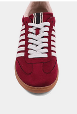 Shu Shop Shu Shop Stevie Wine Suede Sneaker