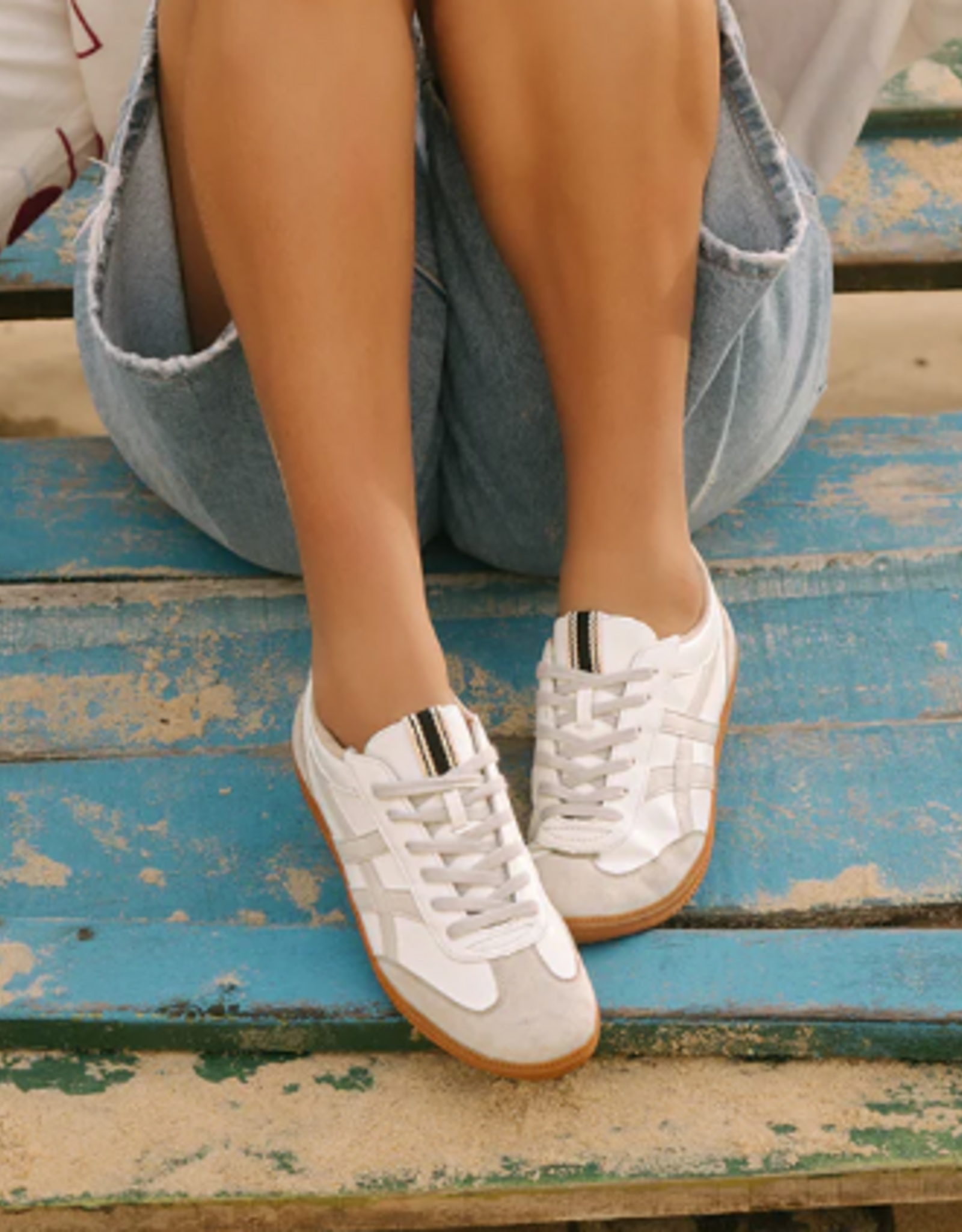 Shu Shop Shu Shop SASHA White Fashion Sneaker