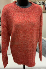 Papillon Papillon  Rust Marble Sweater LS