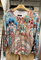 APNY APNY Apricot Multi Print Long Sleeve CA