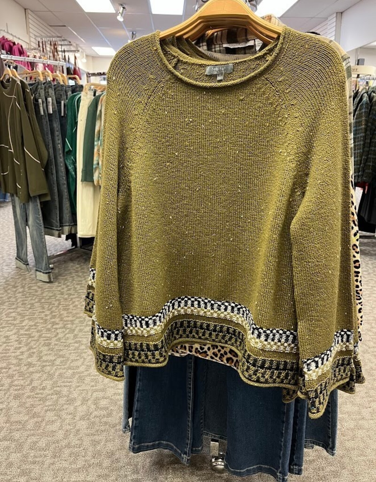 Habitat Habitat  Avocado Chalet Pull Over Sweater KL