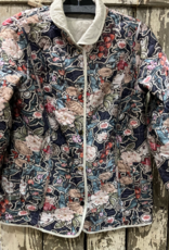 Lady Liberty Lady Liberty Parchment Reversible Floral Jacket AK