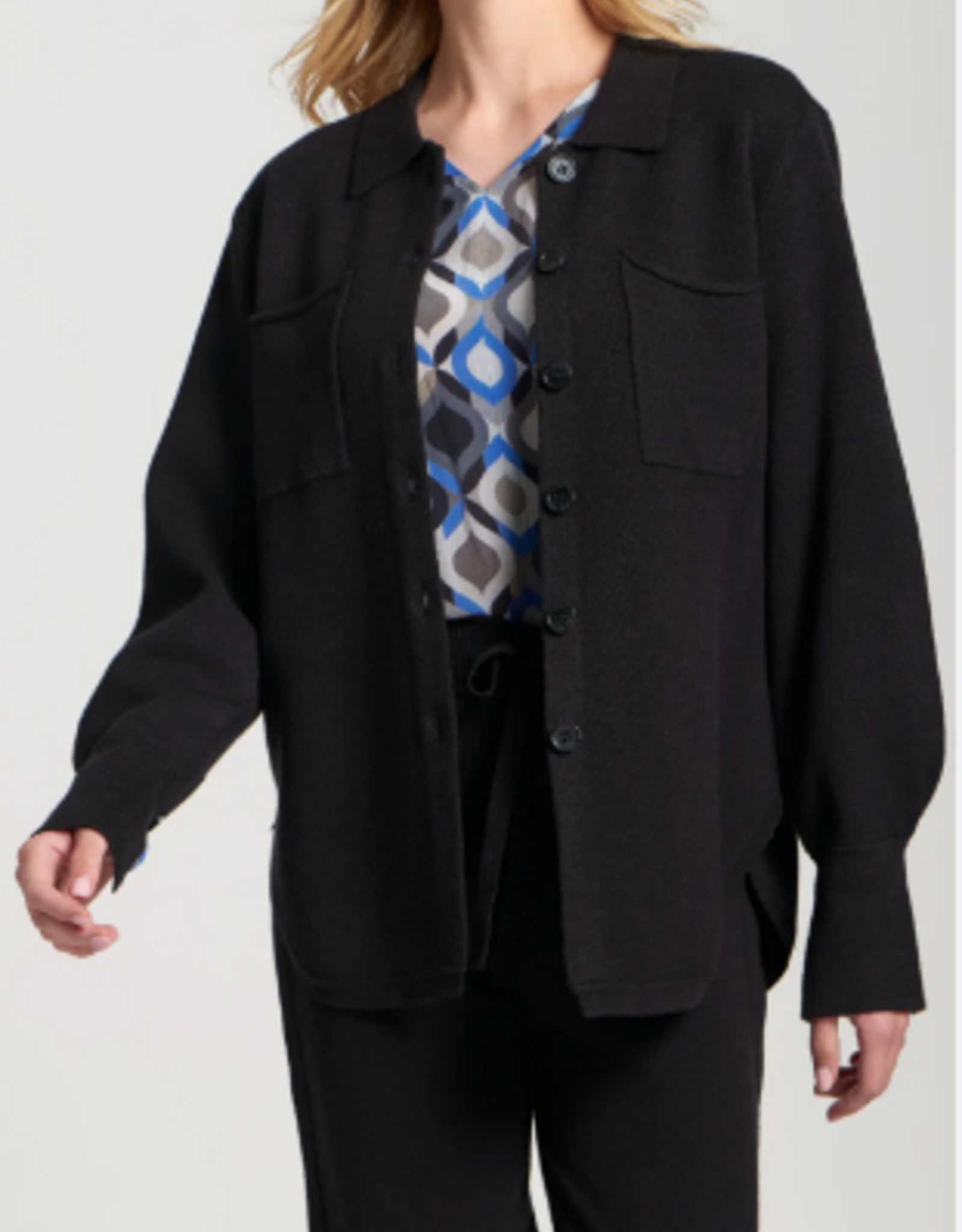 Focus Clothing APNY Black Long Sleeve Button Up Jacket