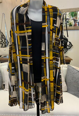 Creation Creations  Sheer Open Front Cardigan