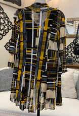 Creation Creations  Sheer Open Front Cardigan